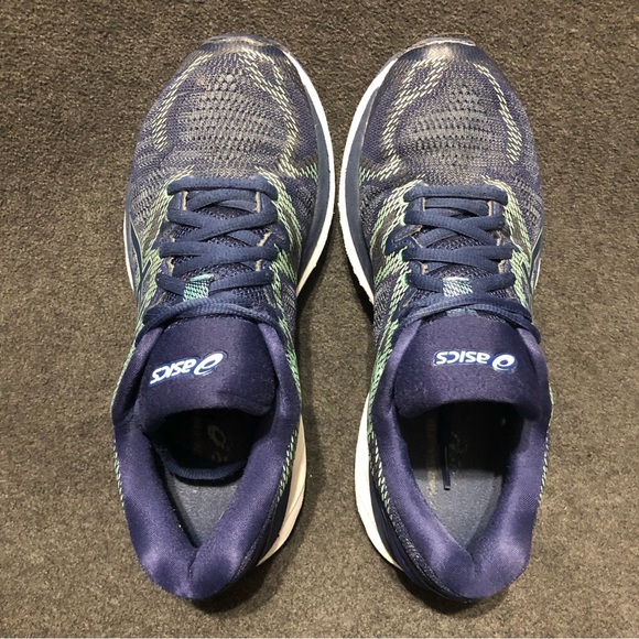 Asics Gel Nimbus 20 Running Shoes Women’s Size 7.5 Athletic Sneakers Blue Green - Picture 6 of 10